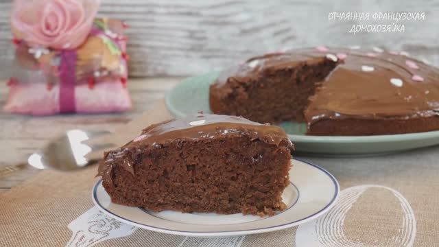 Шоколадный пирог из печенья — невесомый вкус! 🍰🍪