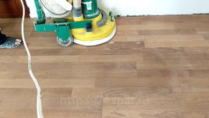 Шлифовка паркета