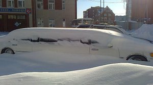 Ишим. Снежный март 2016