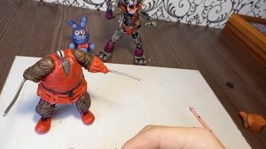 СТРИМ: общаюсь с чатом и леплю клоунский скин спрингтрапа #2 | FNaF AR