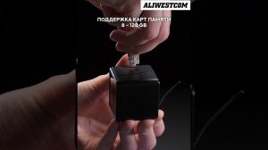 Обзор домашняя мини видеокамера наблюдения  WiFi 2.4 GHZ от бренда ALIWESTCOM