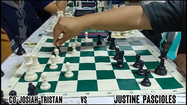 Baguio City Rapid Chess | Best Game | Round 5 - Top Board | Co Josiah Tristan vs Pascioles Justine смотреть онлайн