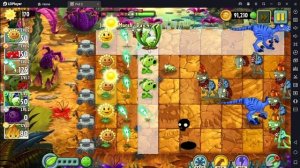 Растение против Зомби 2/PvZ2 Adventure Jurassic Marsh Day 4/Юрское Болото День 4