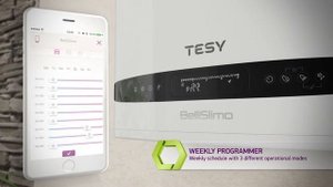 TESY Electric water heaters BelliSlimo - Cloud connectivity - English