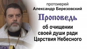 Об очищении своей души ради Царствия Небесного (2025.03.28). Протоиерей Александр Березовский