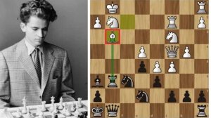 Супер-Атака юного Бориса Спасского в Староиндийской защите! Шахматы