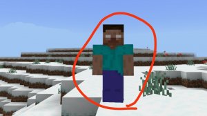 Я встретил Херобрина в майнкрафт