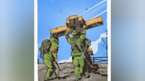 ‼️🇷🇺☦ Новый символ СВО: русские воины поднимают поваленные кресты после оккупации