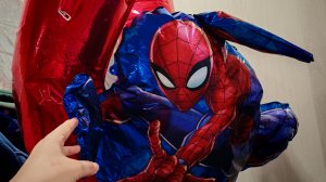 воздушные шарики для детей, человек паук шарик для детей