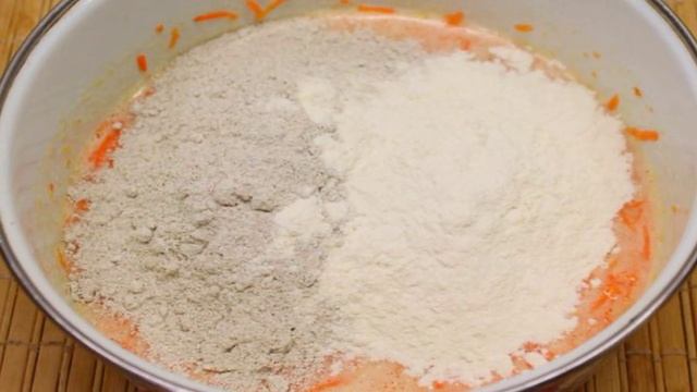 Ржаное печенье с морковкой и медом