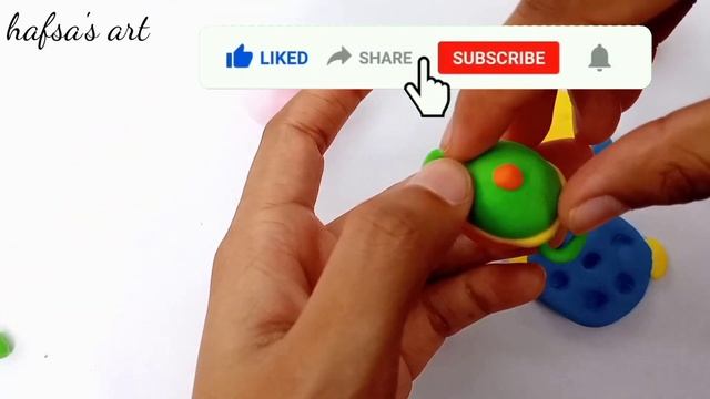 Great way to make a miniature kitchen set |how to make polymer clay set|
