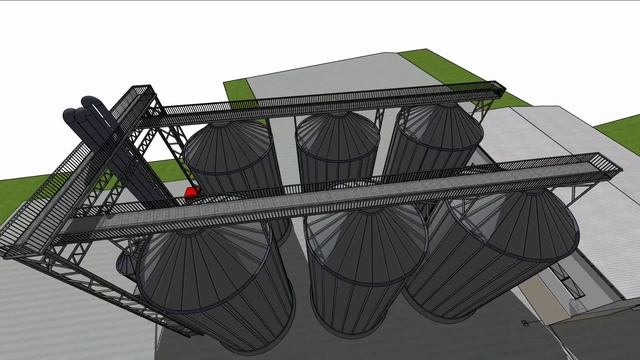 Silo storage and modern farm project смотреть онлайн