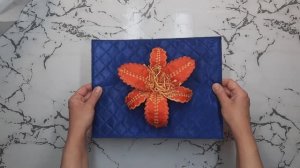 Цветок лилейника из ткани своими руками, три варианта. Аппликация на ткани.