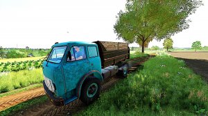 Farming Simulator Старый Маз Доставка компоста в фруктовые сады