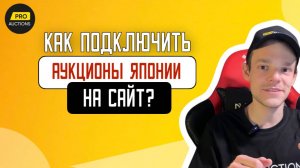 Базы авто из Японии на платформе Pro Auctions
