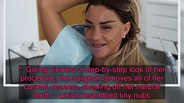 Katie Price spits out 'Bond villain' teeth in jaw-dropping YouTube video смотреть онлайн