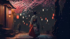 Сакура - Японская успокаивающая и расслабляющая музыка для сна🪭Музыка Японии,фоновая музыка