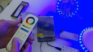 Подключение и привязка контроллера FUT043+ к пульту Д/У и сенсорной панели