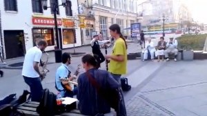 Самара,  джаз под открытым небом и танцующий Ленин !!!