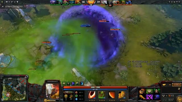 Juggernaut EPIC REMPAGE 1vs5 Dota 2 / Дота 2 смотреть онлайн