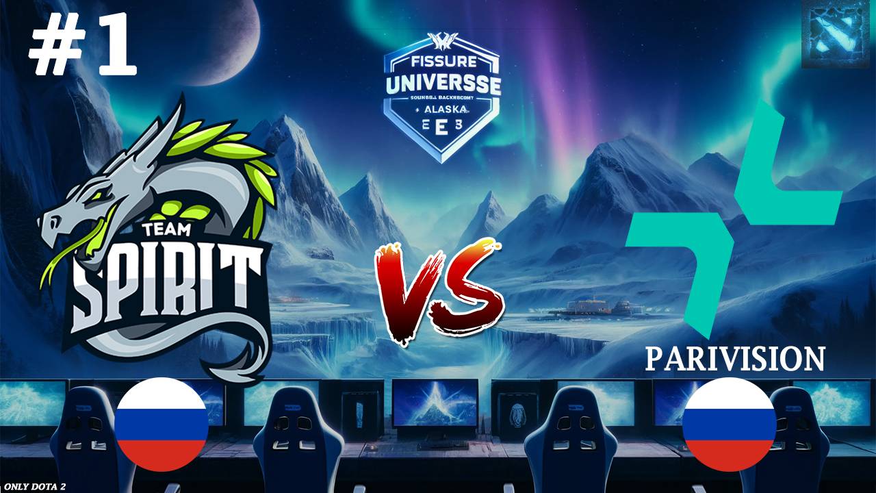 МАКСИМУМ СОЛЯРЫ! | Spirit vs Parivision #2 (BO3) FISSURE Universe Ep 4