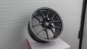 Диски CN Forged 2161B 19 9.5J вес 10,6kg Satin Black Machine Lip