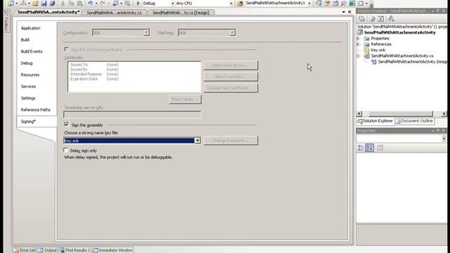 SharePoint: Create Custom Workflow Activities Using VS 2008