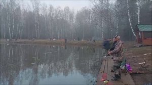 Поимки продолжаются и на актив, и на пассив. Клёвое место, Лосиный остров, нижний водоём.