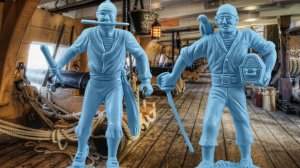 солдатики Marx Пираты 60 мм