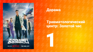 Травматологический центр: Золотой час 1 сезон 1 серия