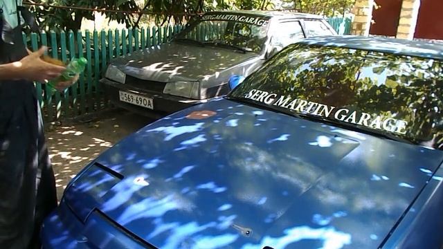 Полируем Nissan 200SX Turbo. Полировка авто своими руками!
