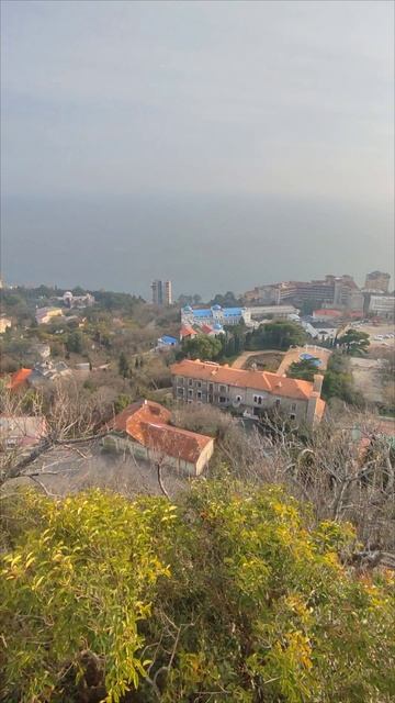 Ялта Мисхорская гавань. Весенний вид, 9 МАРТА Крымская весна