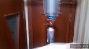 Как устроена подвесная система для разогрева воды и пищи.