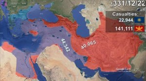 Великий походы Александра Македонского против Персов до нашей Эры