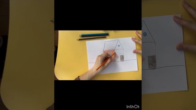 Рисуем дом воспитатель Мамедова Р.А.
