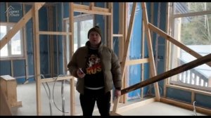 Продуманный и красивый одноэтажный дом/ Обзор одноэтажного каркасного дома/ каркасный дом 100кв2