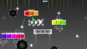 прохождение уровня PLATINUM ADVENTURE  в игре geometry dash