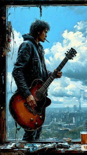 Сижу у окна