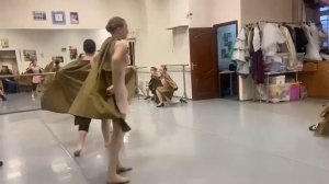 Репетиция к спектаклю "Письма детей блокадного Ленинграда"