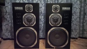 Yamaha ns-1000m на Sansui au-607