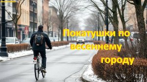 Покатушки по весеннему городу