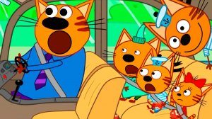 МУЛЬТИК ПРО ТРЁХ КОТОВ - МУЗЫКАЛЬНАЯ ОТКРЫТКА ПОДАРОК ДЛЯ ПАПЫ КОТА