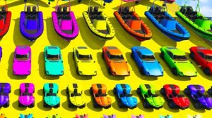 Машинки летают и прыгают! Развивающие мультики Машины помощники. Мультфильмы про машинки