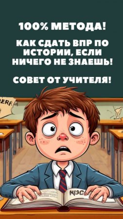 Как сдать ВПР по истории, если ничего не знаешь!?
