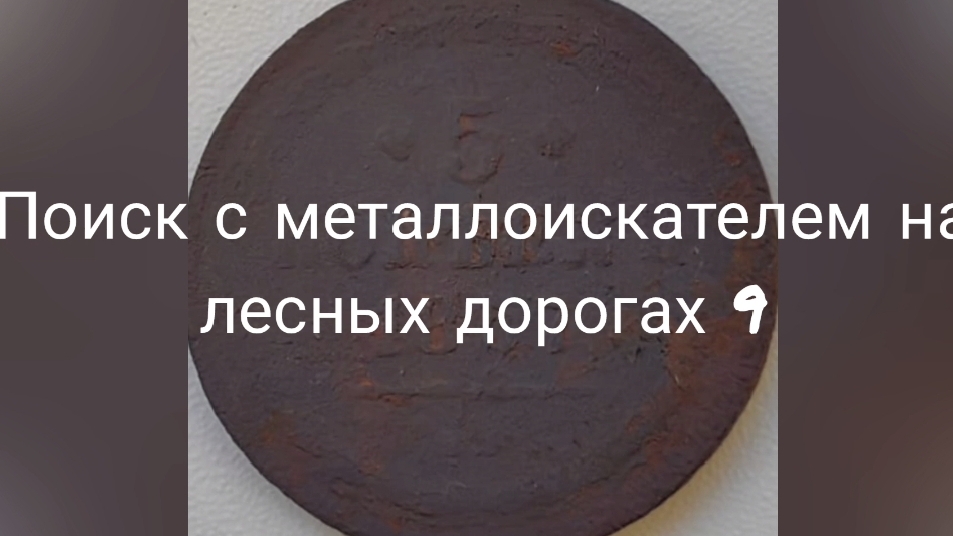 поиск с металлоискателем на лесных дорогах 9