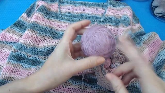 Джемпер из раскрученной пряжи смотреть онлайн