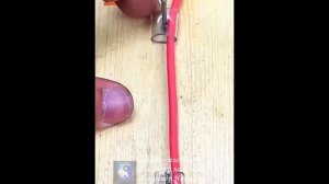 Лайфхак. Как легко и быстро протянуть провод в трубе или стене