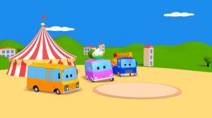 Цирк - Автобус Яша с друзьями устраивают настоящее представление