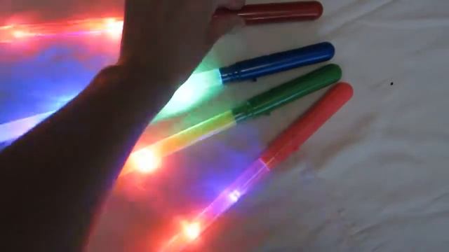Светящиеся палочки: видеообзор смотреть онлайн
