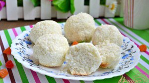 Печенье из кокосовой стружки в мультиварке